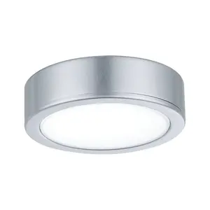 Подсветка для нижнего шкафа Clever Connect Spot Disc 2,1 Вт 2700-6500K 12В матовый хром/пластик 1 шт. Регулируемый белый дневной свет Paulmann, Chromfarben