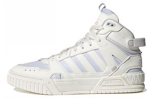 Кроссовки для скейтбординга D-PAD женские, средней высоты, белые/королевские синие Adidas Neo