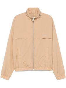 Ветровка с логотипом AMI Paris, нейтральный цвет