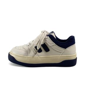 Низкие женские кроссовки City camel, White Red