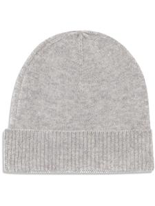 Кашемировая шапка бини Brooks Brothers, серый