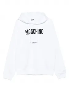 Худи с логотипом Moschino, белый