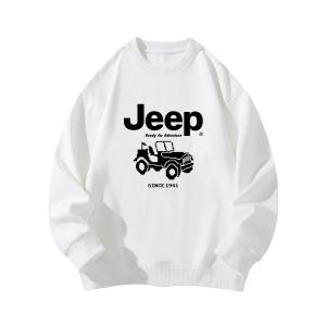 Свитшот школьный Jeep, цвет хиттер грей