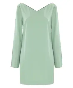 Стильное короткое платье Kocca, зеленый