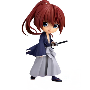 Коллекционная фигурка qposket kenshin himura в стиле rurouni kenshin series b BANPRESTO, Sкоричневыйdard-Himura Tachi-Itto