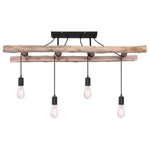 Потолочный светильник Globo Lighting Irmgard, твердое железо / эвкалипт - 4 пламени