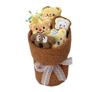 Очаровательные букетные куклы плюшевая кукла высота 27см Whoops, желтый