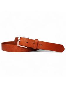 Женский кожаный ремень, золото, коньячный цвет FRONHOFER