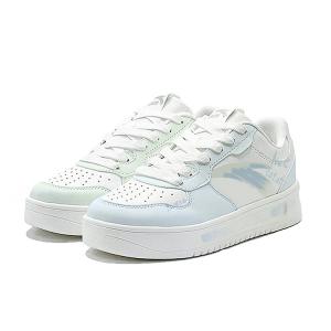 Легкоскользящие, износостойкие, легкие низкие кеды для скейтбординга для мужчин Anta, синий зеленый mismatched