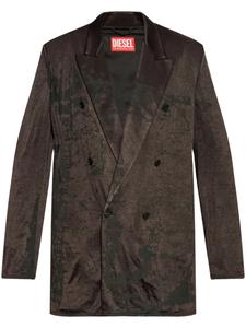 Двубортный пиджак Diesel, коричневый