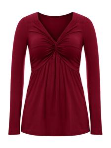 Рубашка Imily Bela, бургундия