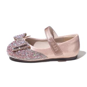 Дышащая детская кожаная обувь для детей от 3 до 7 лет BELLE, розовый