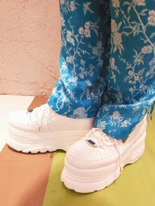 Кроссовки на платформе Yosuke Usa, цвет White/C