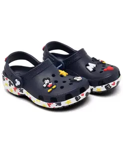 X Disney Детские классические кроксы Mickey Friends для малышей от Finish Line Crocs, синий