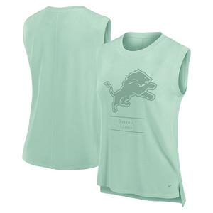 Женский топ mint detroit lions studio embrace Fanatics