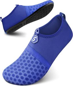 Водные тапочки SEEKWAY, быстросохнущие акваноски, обувь для босых ног, легкое надевание, для пляжа, бассейна, плавания, реки, йоги, озера, серфинга, для женщин и мужчин, черные SK001