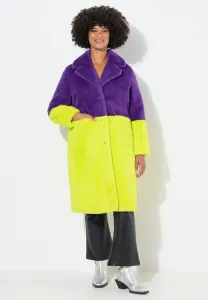 Зимнее пальто с воротником-лацканом Angel Of Style, Violet