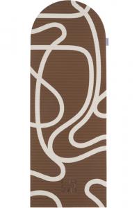 Коричневый коврик для йоги Archy Hercule Studio