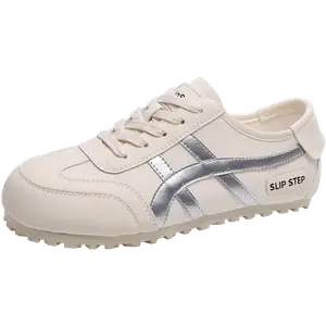 Низкие повседневные туфли женские Mulinsen, Beige Silver