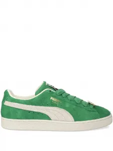 Кроссовки Suede Fat Lace PUMA, зеленый