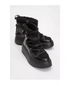 Ботинки Dila с меховой подкладкой (женские) Prologue Shoes, черный