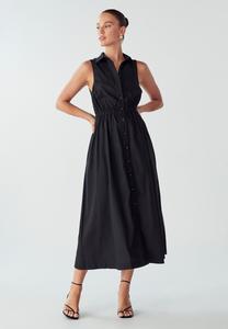 Платье-рубашка LINA WILLA, черный
