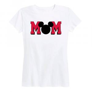 Женская футболка с рисунком Микки Мауса Disney's Mom, белый