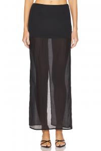 Прозрачная юбка chloe Sndys, черный