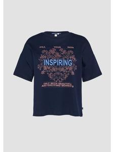 Футболка цвета 58D0_глубокий синий QS