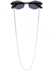 Солнцезащитные очки с затемненными линзами Marc Jacobs Eyewear, черный