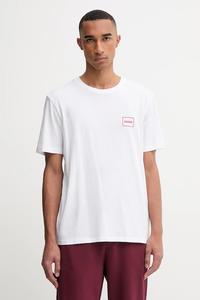 Хлопковая футболка, упаковка из 2 шт. Hugo, черный