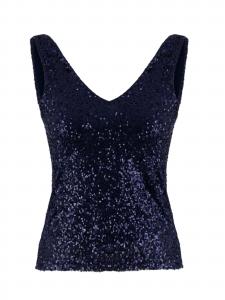 No Matter What Топ в цвете Marine Blue