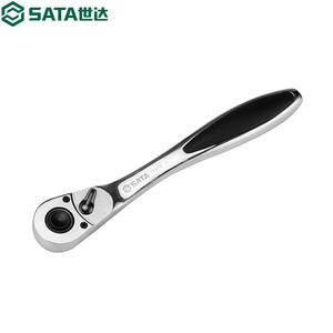 Shida SATA 13970 тонкий и легкий кривошипный ключ с храповым механизмом, торцевой ключ 12,5*261 мм