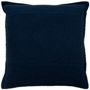 Декоративная подушка Rizzy Home Cleo, цвет Deep Dark Blue