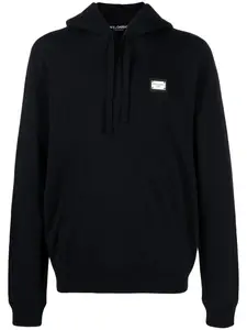 Худи с логотипом DOLCE & GABBANA, синий