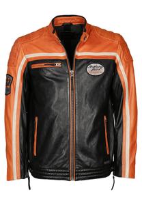 Куртка Mustang GUNNER, Schwarz Orange/Black