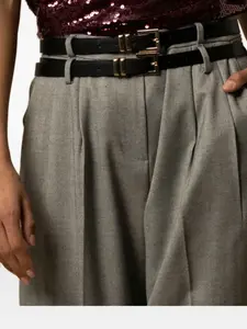 Брюки Gregor со складками спереди Kocca, серый