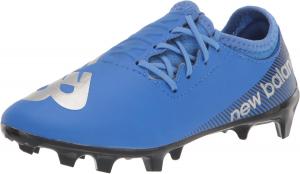 Футбольные бутсы New Balance Kid's Furon V6 Dispatch Junior FG, черный/серебряный