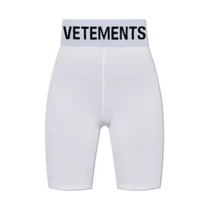 Шорты с логотипом Vetements, белый