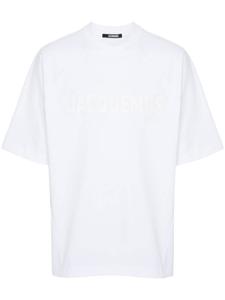 Jacquemus футболка Le Typo с логотипом, белый