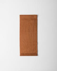 Кашемировый шарф Prada, коричневый