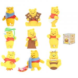 Disney Winnie Happiness Time Collection Mystery Boxes Одиночный сюрприз бокс/Полный набор 8 шт TOP TOY