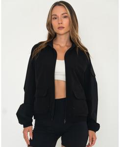 Женская нейлоновая ветровка-карго Rebody Active, Black