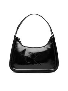 Сумка Calvin Klein Bold Ck Metallic Shoulder Bag LV04F3332G Schwarz