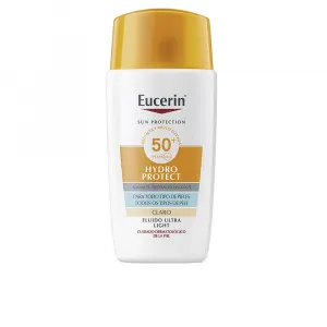 Солнцезащитный крем Sun protection hydro protect fluido con color spf50+ Eucerin, цвет Light, 50 мл.