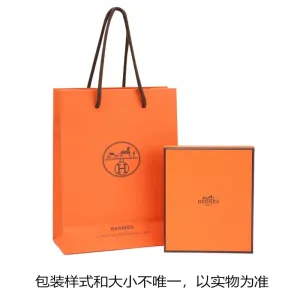 HERMES Эмалевые браслеты Women's Red Gold