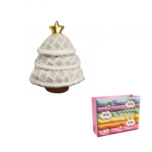 Рождественская елка, плюшевые куклы разноцветные шары и шишки, плюшевая кукла высотой 25см/35см/45см Enlightenment, серебро