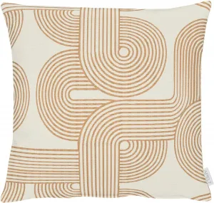 АПЕЛЬТ декоративная подушка "Нова" APELT 45х45 см, цвет beige, orange