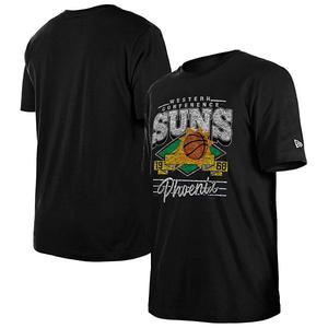 Мужская черная футболка Phoenix Suns Sport Classics New Era