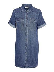 Платье до колена Noisy may, Средне-синий деним